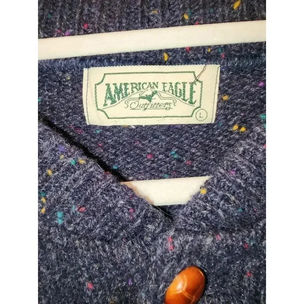 Vintage American Eagle Outfitters Knit Wool Sweater Men's L